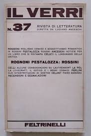 Rivista Il Verri - Quarta serie 1971 n 37