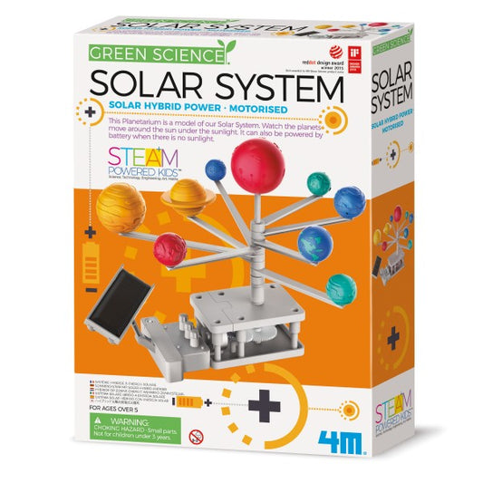 Sistema solare 3D motorizzato