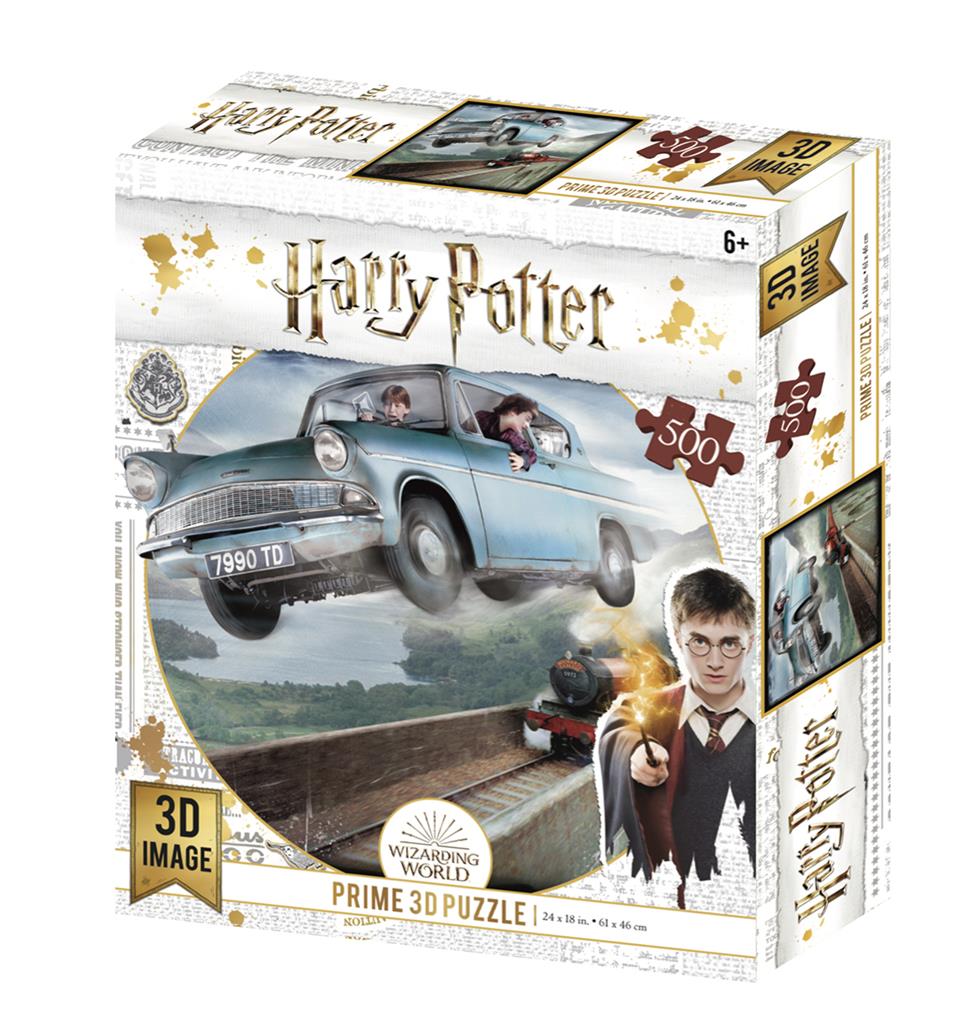 Puzzle 3D Harry Potter - Flying car