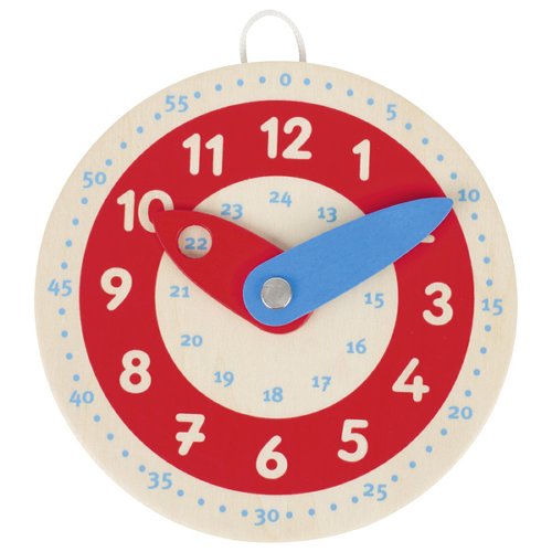 Orologio in legno -Impariamo le ore