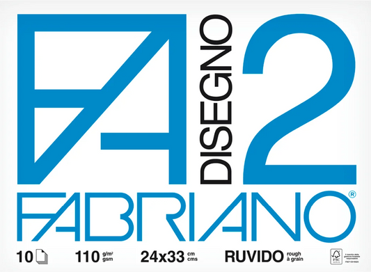 Album Fabriano F2 24x33 Riquadrato