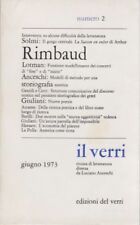 Rivista Il Verri - Quinta serie 1973 n 2