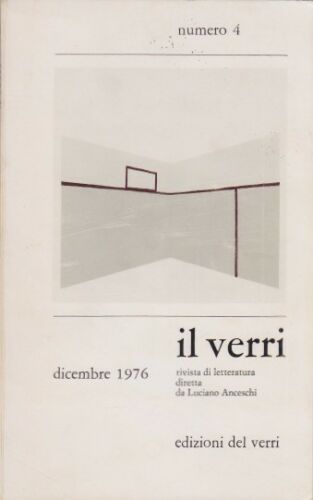 Rivista Il Verri - Sesta serie 1976 n 4
